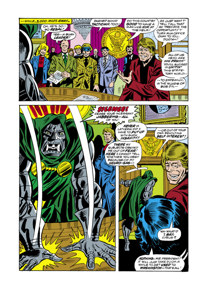Champions #16, pg. 6; pencils, Bob Hall; inks, Mike Esposito