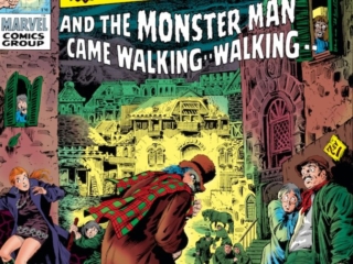 Chamber of Darkness #4 cover; pencils, Marie Severin; inks, Bill Everett