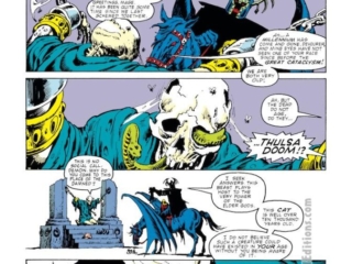 Conan the Barbarian Annual #12, pg. 4; pencils, Vince Giarrano; inks, Ernie Chan; Devourer of Souls, Thulsa Doom