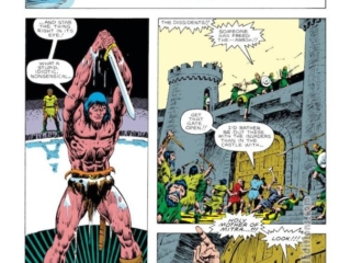 Conan the Barbarian Annual #10, pg. 29; pencils and inks, Ernie Chan Conan the Barbarian Annual #10, pg. 29; pencils and inks, Ernie Chan