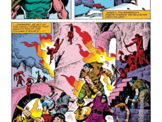 Conan the Barbarian #151, pg. 4; pencils, John Buscema; inks, Ernie Chan