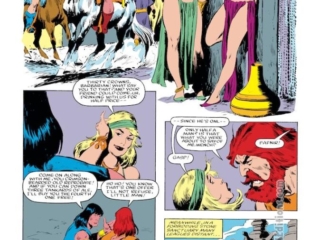 Conan the Barbarian #162, pg. 2; pencils and inks, John Buscema; Fafnir