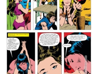 Conan the Barbarian #167, pg. 14; pencils, John Buscema; inks, Dave Simons; Fafnir