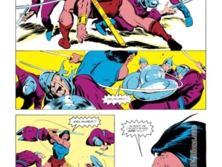 Conan the Barbarian #174, pg. 17; pencils, John Buscema; inks, Bob Camp Conan the Barbarian #174, pg. 17; pencils, John Buscema; inks, Bob Camp; Captain Delmurio