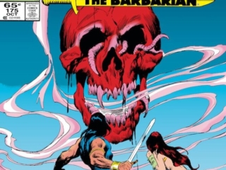 Conan the Barbarian #175 cover; pencils and inks, John Buscema Conan the Barbarian #175 cover; pencils and inks, John Buscema; Tetra