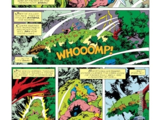 Conan the Barbarian #194, pg. 2; layouts, Val Semeiks; pencils and inks, Geof Isherwood Conan the Barbarian #194, pg. 2; layouts, Val Semeiks; pencils and inks, Geof Isherwood