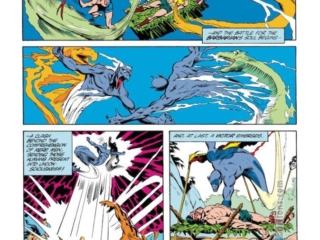Conan the Barbarian #239, pg. 11; pencils, Gary Hartle; inks, Mike DeCarlo; Jorma; Melanie