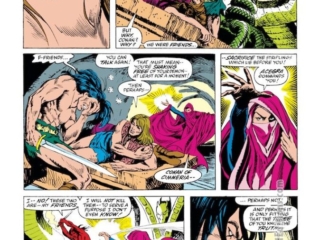 Conan the Barbarian #240, pg. 4; pencils, Gary Hartle; inks, Ricardo Villagr&aacute;n; Jorma; Acegra