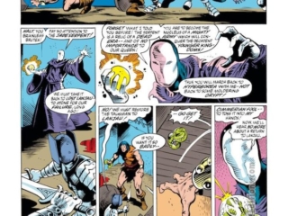 Conan the Barbarian #256, pg. 18; pencils, Mike Docherty; inks, Dell Barras Conan the Barbarian #256, pg. 18; pencils, Mike Docherty; inks, Dell Barras, talisman, Lanjau, Witchmen, Torumjumala