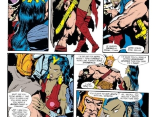 Conan the Barbarian #264, pg. 6; pencils and inks, John Watkiss Conan the Barbarian #264, pg. 6; pencils and inks, John Watkiss; Isparana