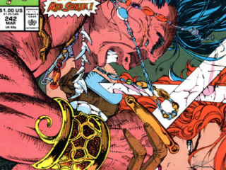 Conan the Barbarian #242 cover (not final Omnibus restoration)