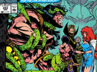 Conan the Barbarian #243 cover (not final Omnibus restoration)