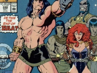 Conan the Barbarian #248 cover (not final Omnibus restoration)