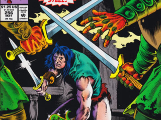 Conan the Barbarian #256 cover (not final Omnibus restoration)