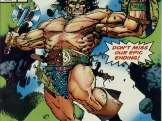 Conan the Barbarian #269 cover (not final Omnibus restoration)
