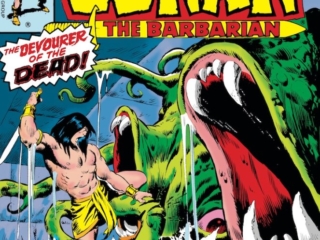 Conan the Barbarian #85 cover; pencils and inks, John Buscema Conan the Barbarian #85 cover; pencils and inks, John Buscema