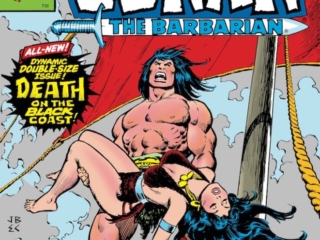 Conan the Barbarian #100 cover; pencils, John Buscema; inks, Ernie Chan Conan the Barbarian #100 cover; pencils, John Buscema; inks, Ernie Chan; Death of Bêlit