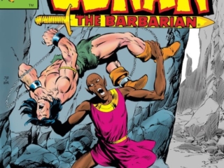 Conan the Barbarian #103 cover; pencils, John Buscema; inks, Bob McLeod Conan the Barbarian #103 cover; pencils, John Buscema; inks, Bob McLeod