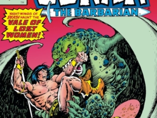 Conan the Barbarian #104 cover; pencils and inks, Ernie Chan Conan the Barbarian #104 cover; pencils and inks, Ernie Chan