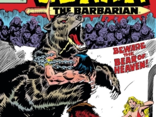 Conan the Barbarian #110 cover; pencils and inks, John Buscema Conan the Barbarian #110 cover; pencils and inks, John Buscema