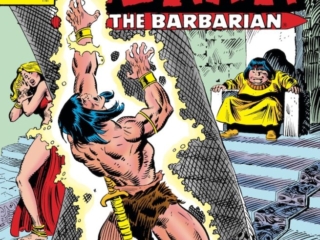 Conan the Barbarian #111 cover; pencils, John Buscema; inks, Al Milgrom Conan the Barbarian #111 cover; pencils, John Buscema; inks, Al Milgrom