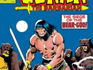 Conan the Barbarian #112 cover; pencils, John Buscema; inks, Joe Rubinstein Conan the Barbarian #112 cover; pencils, John Buscema; inks, Josef Rubinstein; Bear Gods