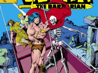 Conan the Barbarian #125 cover; pencils, John Buscema; inks, Bob McLeod