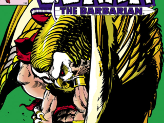 Conan the Barbarian #135 cover; pencils and inks, Walter Simonson