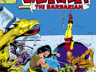 Conan the Barbarian #138 cover; pencils and inks, John Buscema