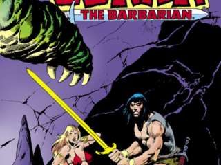 Conan the Barbarian #144 cover; pencils and inks, John Buscema