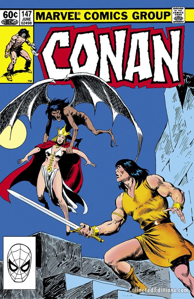 Conan the Barbarian #147 cover; pencils and inks, John Buscema