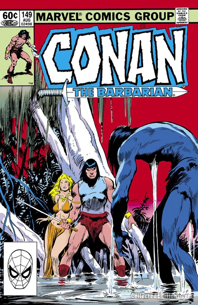 Conan the Barbarian #149 cover; pencils and inks, John Buscema