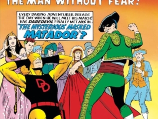 Daredevil #5 cover; pencils and inks, Wally Wood; The Matador, Wally Wood
