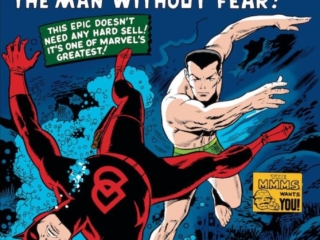 Daredevil #7 cover; pencils and inks, Wally Wood; Daredevil Battles the Sub-Mariner, Stan Lee