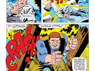 Daredevil #15, pg. 10; pencils, John Romita Sr.; inks, Frank Giacoia; The Ox