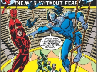 Daredevil #118 cover; pencils and inks, John Romita Sr.; Blackwing, Circus of Crime, Ringmaster