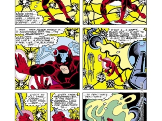 Daredevil #162, pg. 3; pencils and inks, Steve Ditko; fill-in issue, Requiem for a Pug