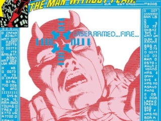 Daredevil #167 cover; pencils, Frank Miller; inks, Bob McLeod; The Mauler, DD's Dark Secrets, Matt Murdock