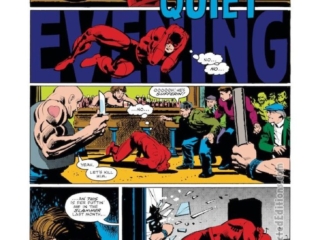 Daredevil #187, pg. 18; layouts, Frank Miller; pencils and inks, Klaus Janson; radar sense, Josie's Bar