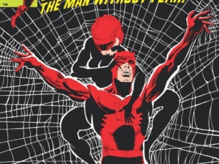 Daredevil #188 cover; pencils and inks, Frank Miller