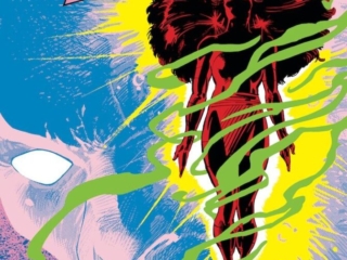 Daredevil #190 cover; pencils, Frank Miller; inks, Klaus Janson