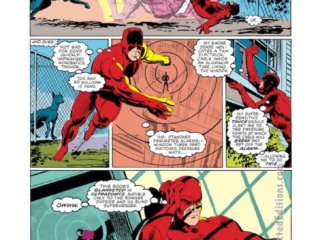 Daredevil #192, pg. 9; pencils and inks, Klaus Janson; radar sense