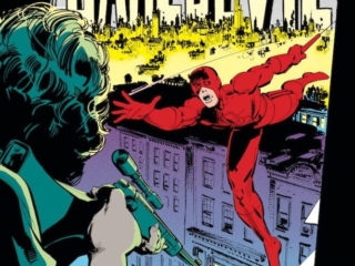 Daredevil #192 cover; pencils and inks, Klaus Janson; Ben Urich, assassin