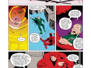 Daredevil #193, pg. 2; pencils and inks, Klaus Janson; Sarge