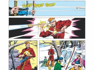 Daredevil #199, pg. 12; pencils, William Johnson; inks, Danny Bulanadi; Matt Murdock, Dark Wind assassins