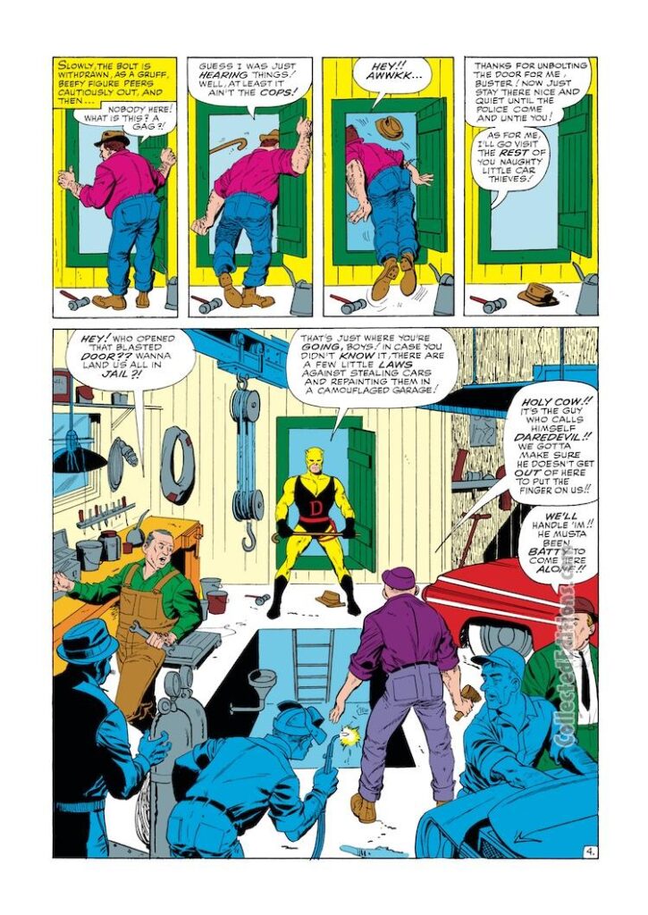 Daredevil #2, pg. 4; pencils, Joe Orlando; inks, Vince Colletta