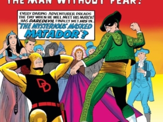 Daredevil #5 cover; pencils and inks, Wally Wood; The Matador