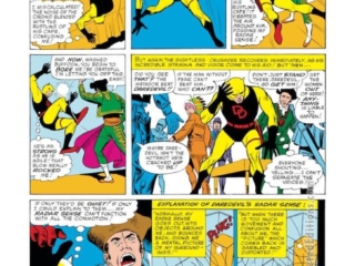 Daredevil #5, pg. 8; pencils and inks, Wally Wood; The Matador, Wallace Wood, radar sense