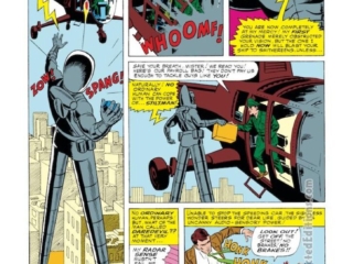 Daredevil #8, pg. 3; pencils and inks, Wally Wood; Stilt-Man, radar sense