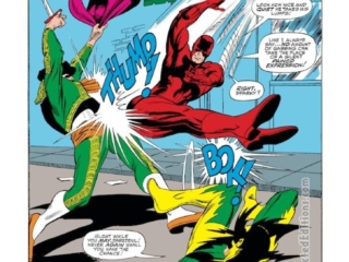 Daredevil Annual #1, pg. 7; pencils, Gene Colan; inks, John Tartaglione; Electro, Matador